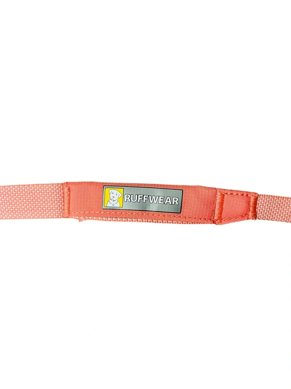 Ruffwear Coral Pink and Gray Strap with Silver Hook 53” Length